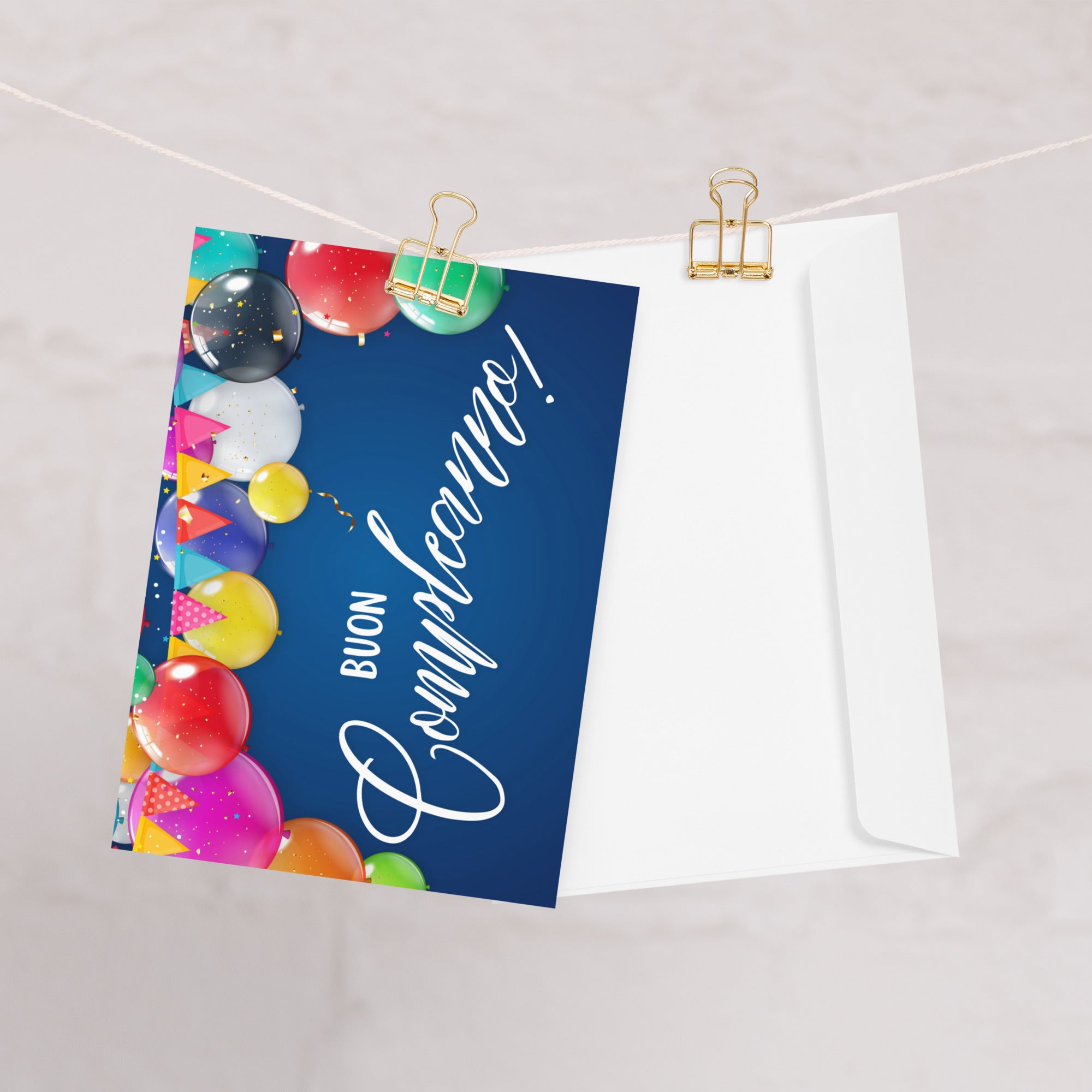 Buon Compleanno Greeting card