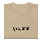 Yes, and Oversized faded t-shirt by La Vie Bien