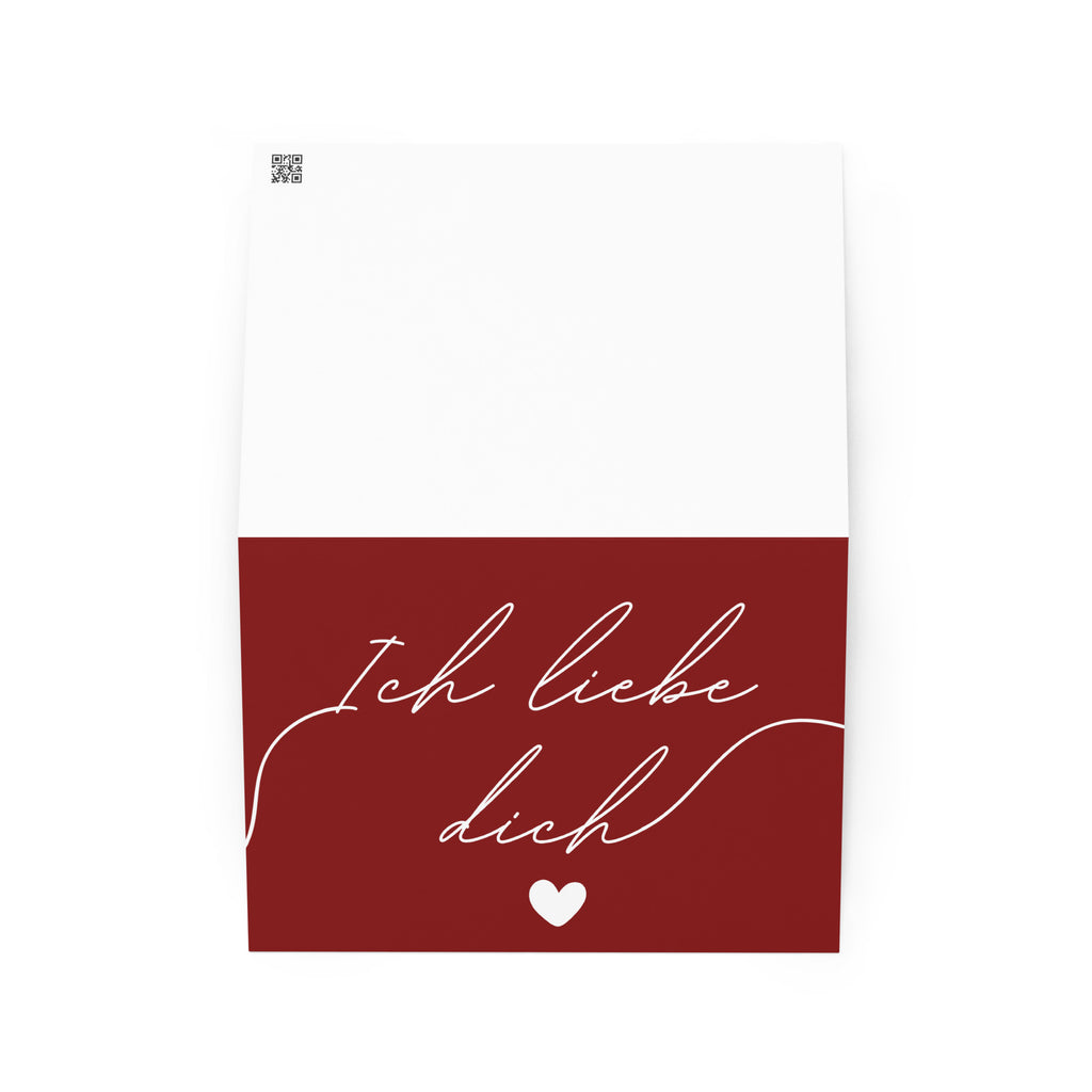 Ich liebe dich Greeting card
