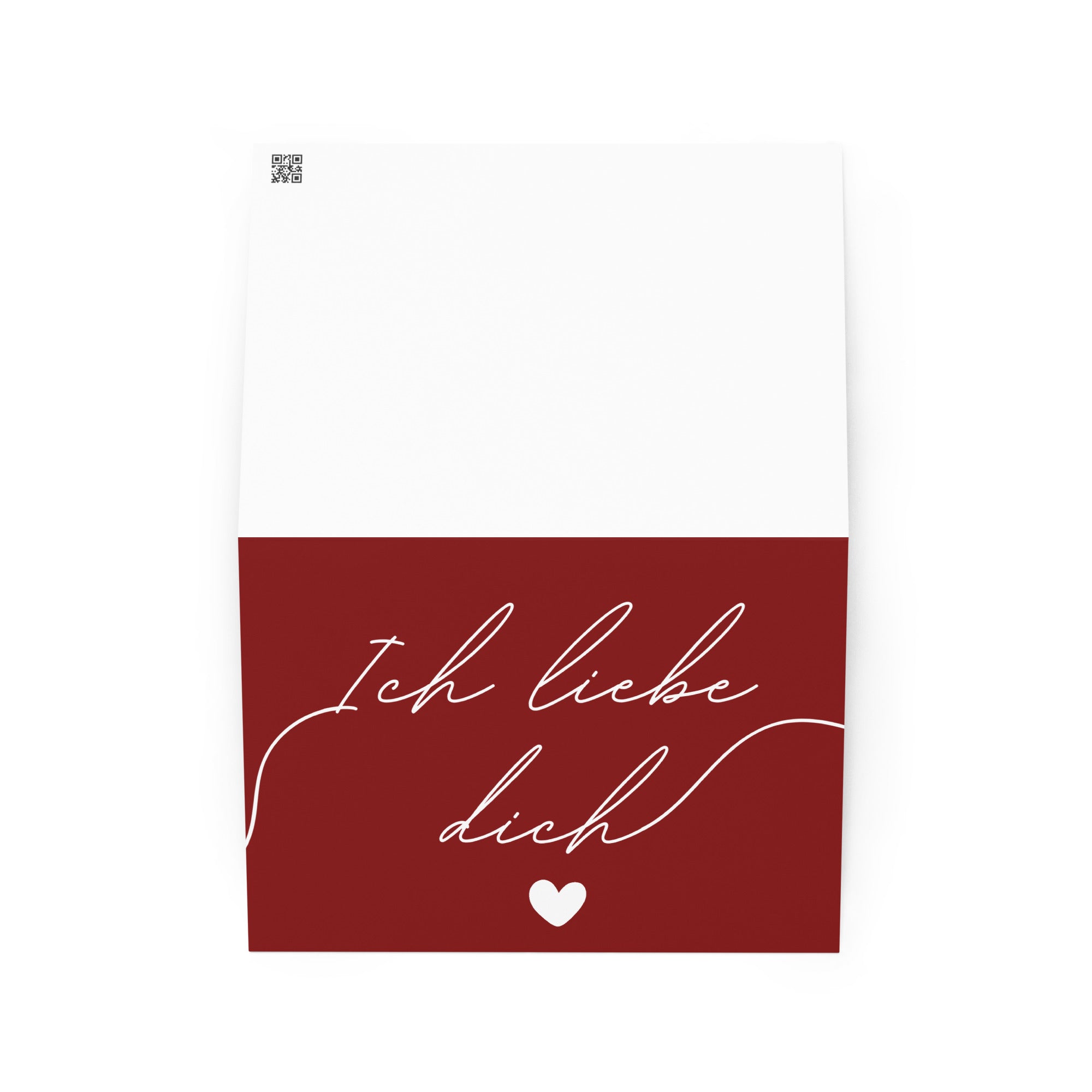 Ich liebe dich Greeting card