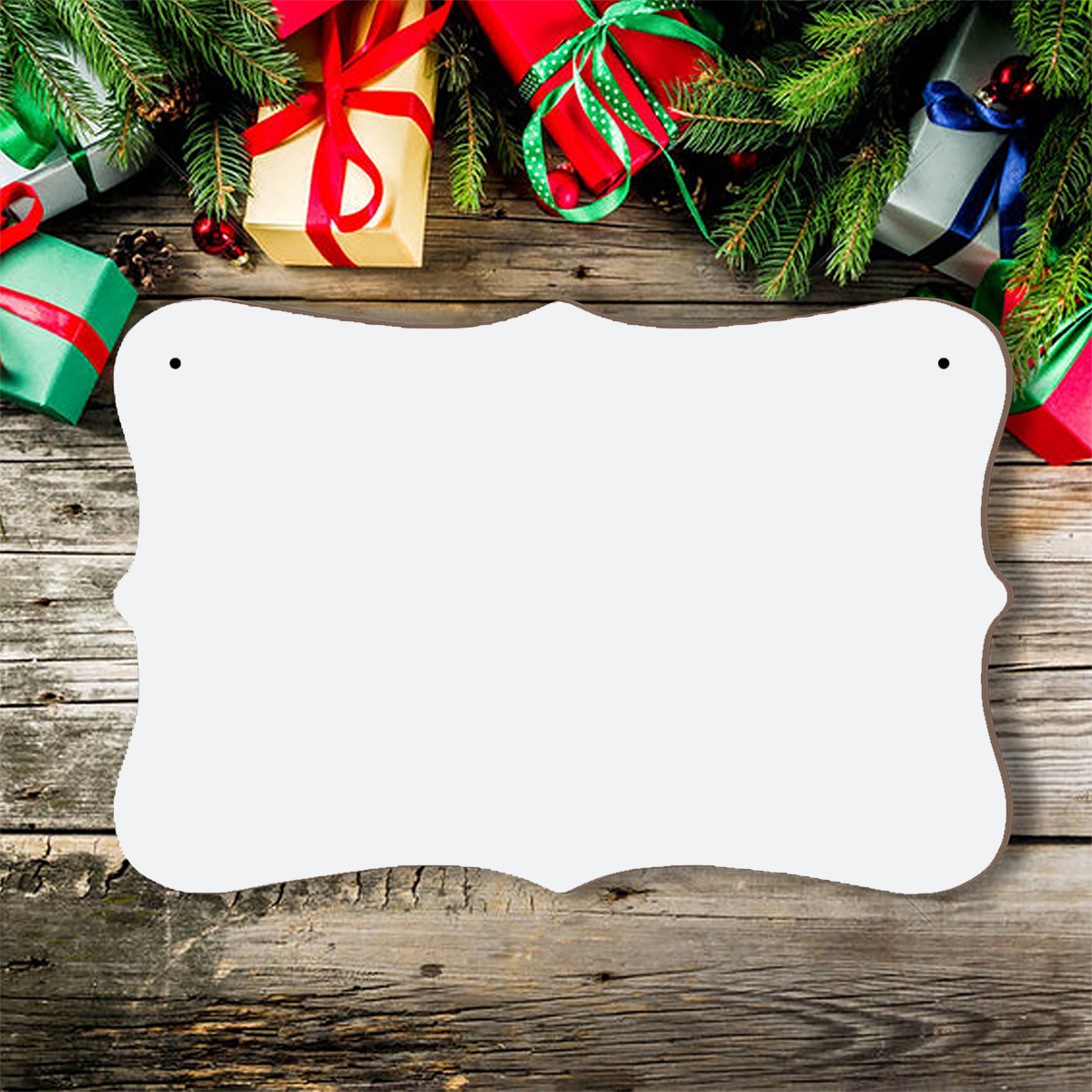 Joie de Vivre Wood Panel Painting — Rustic Home Wall Decor Sign