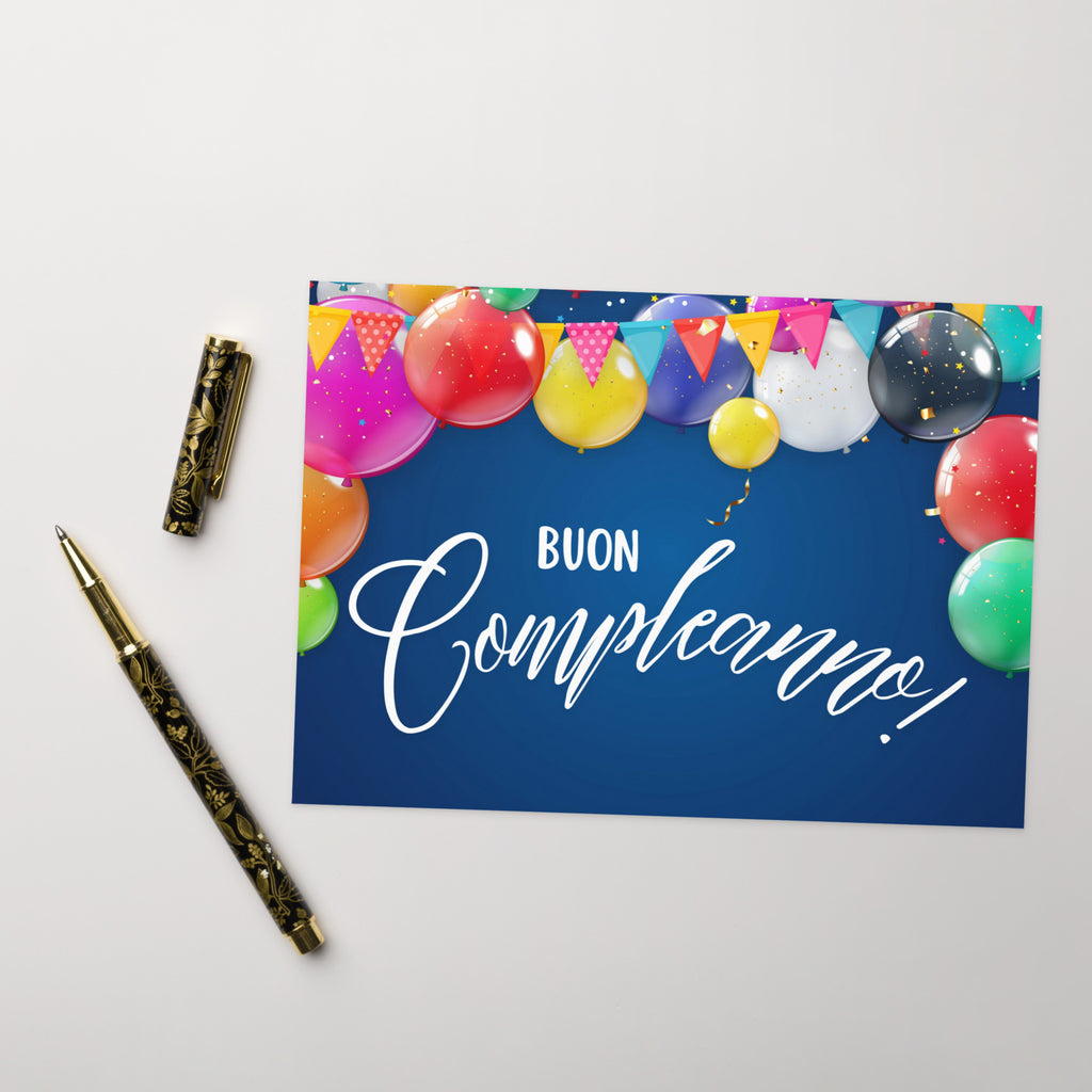 Buon Compleanno Greeting card