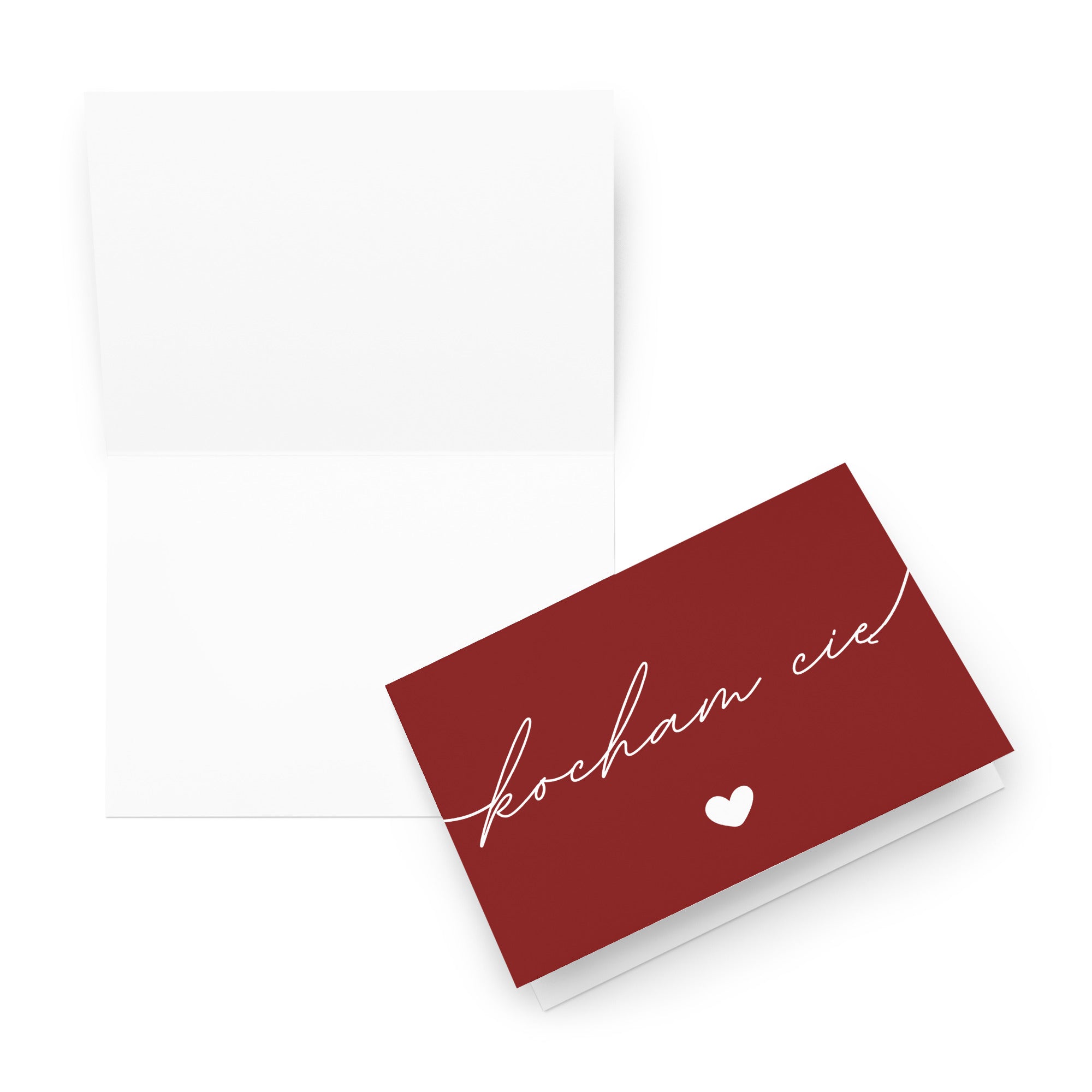 Kocham cię Greeting card