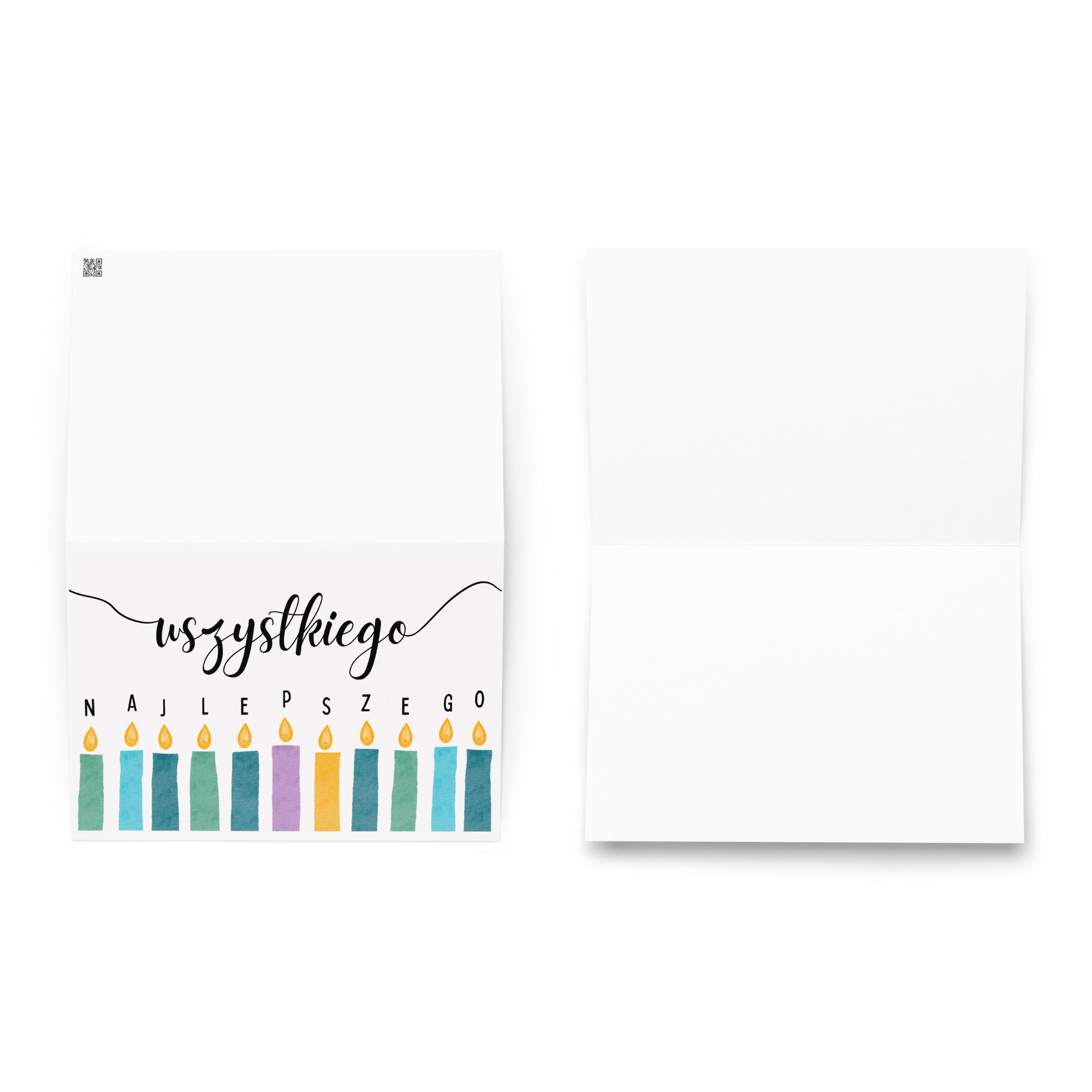 Wszystkiego Najlepszego birthday Greeting card
