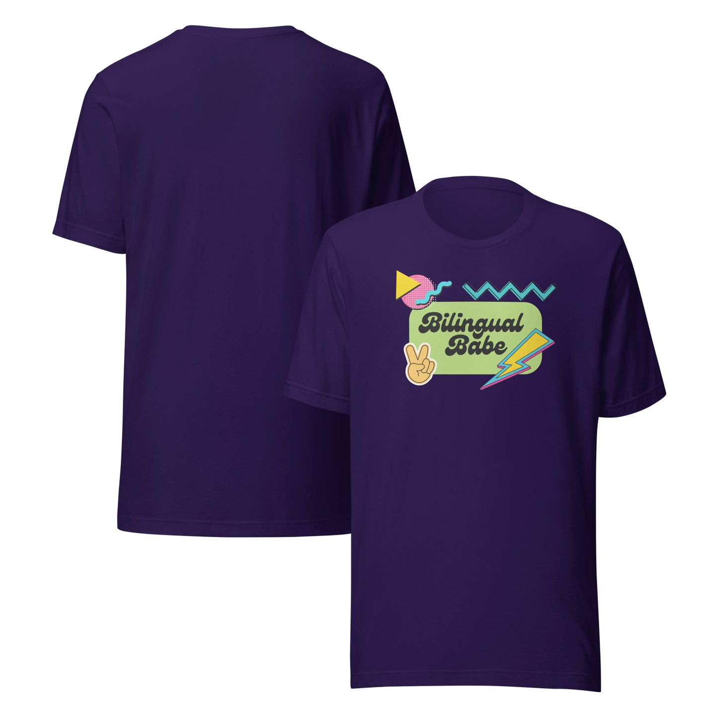 Bilingual Babe Unisex t-shirt