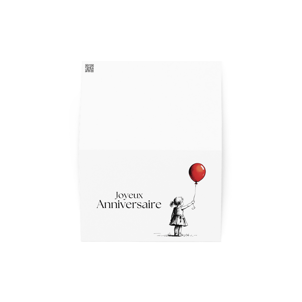 Joyeux anniversaire Greeting card