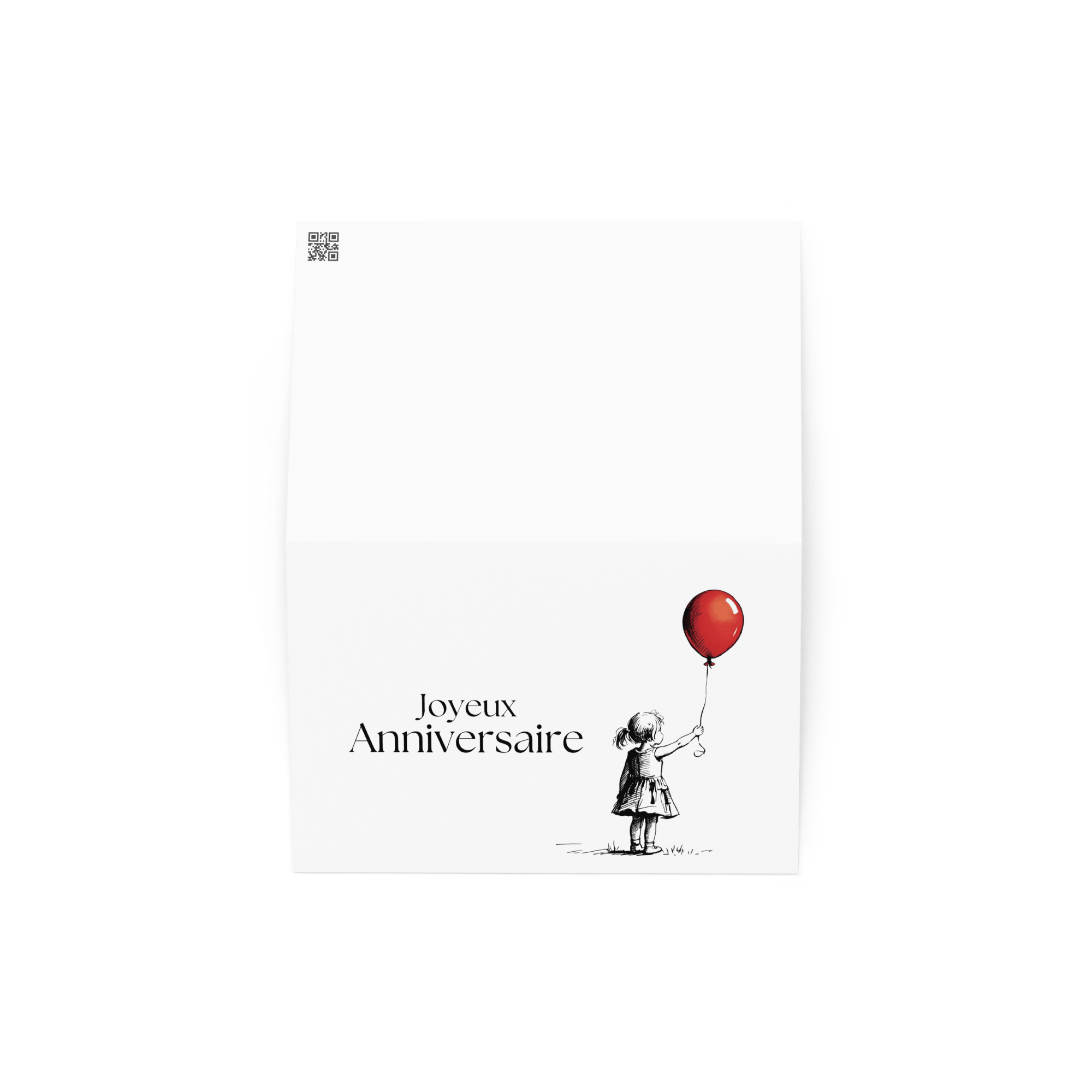 Joyeux anniversaire Greeting card