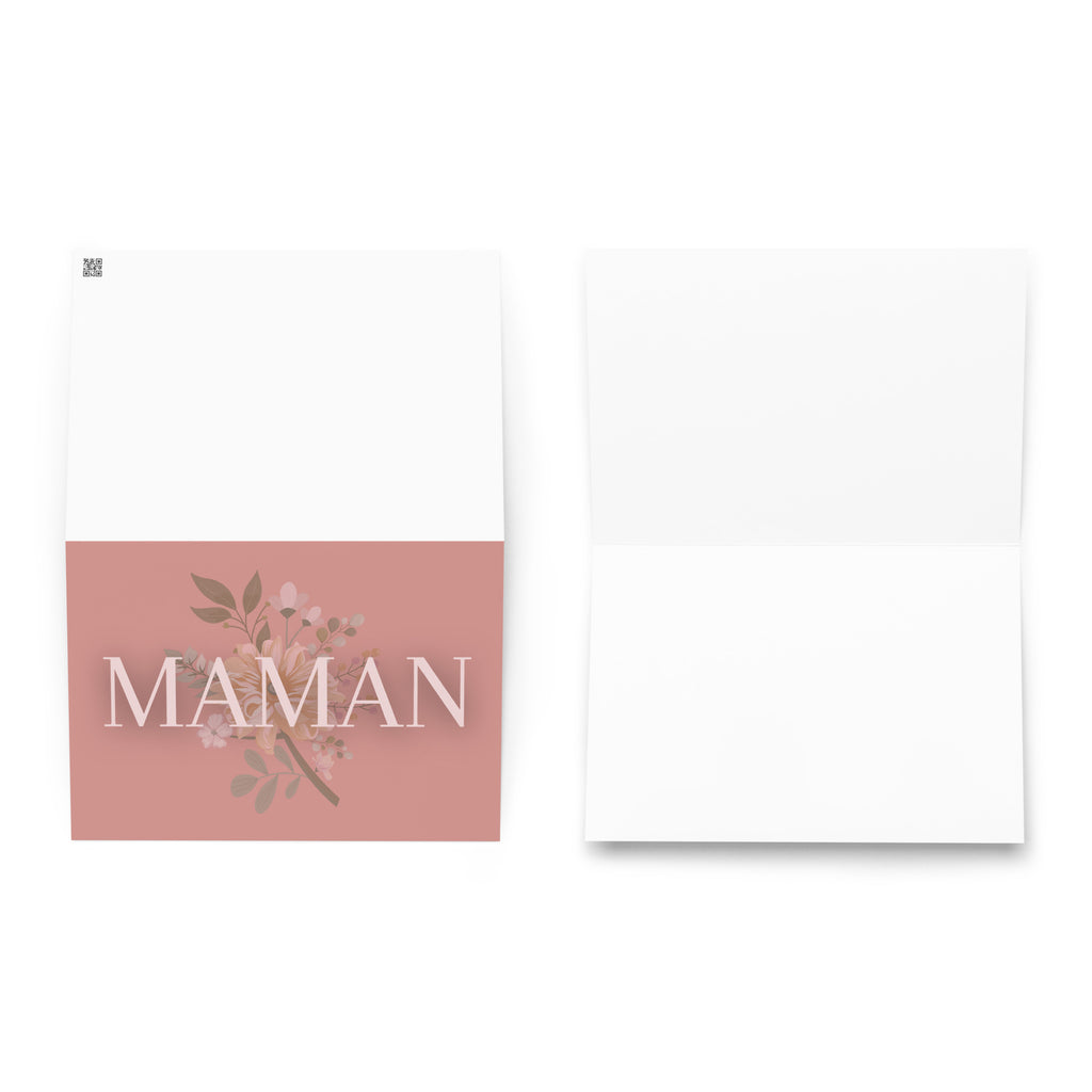 Maman Greeting card