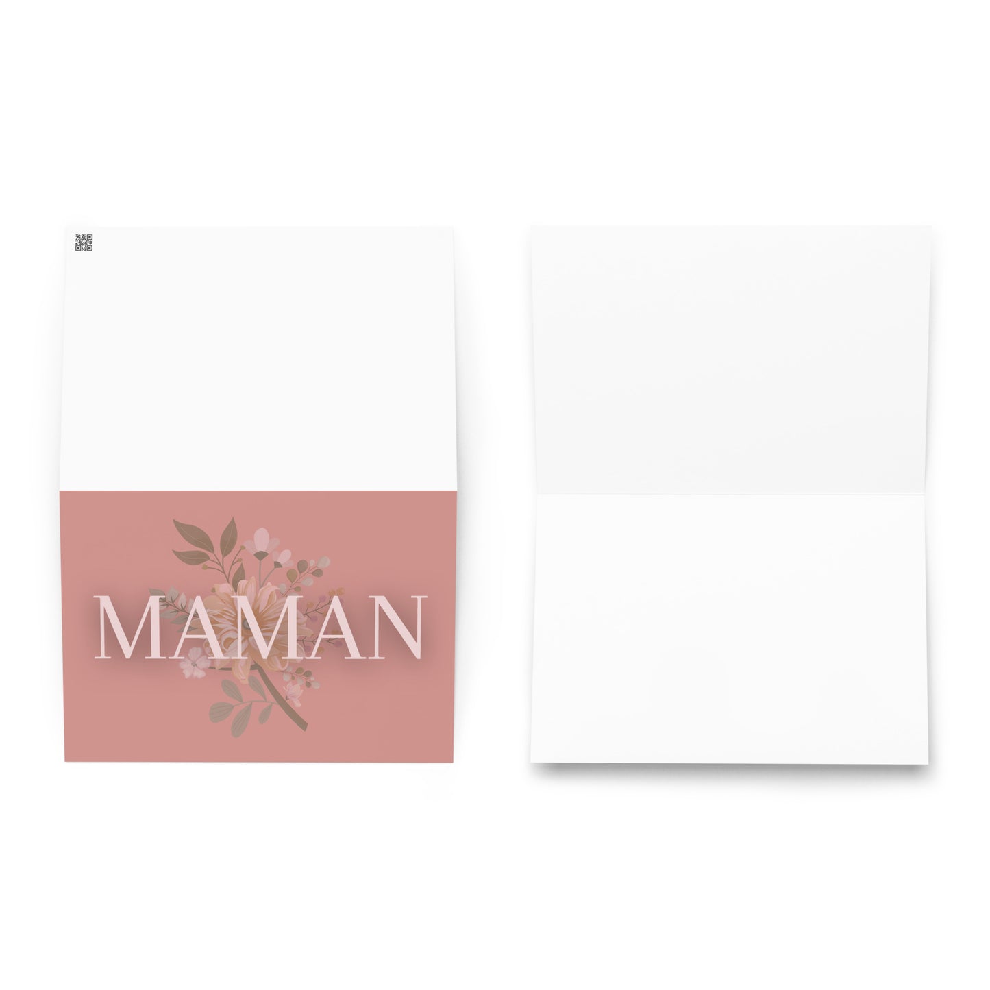 Maman Greeting card