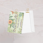 Nos plus sincères condoléances sympathy card by La Vie Bien