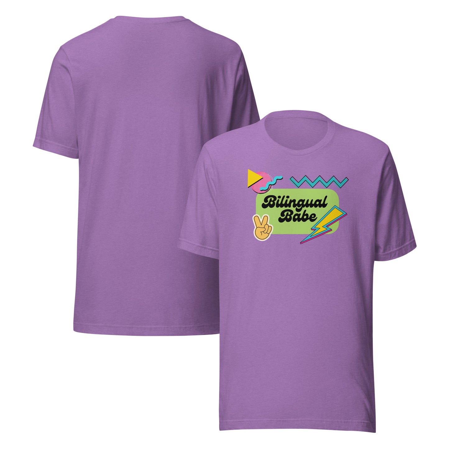 Bilingual Babe Unisex t-shirt