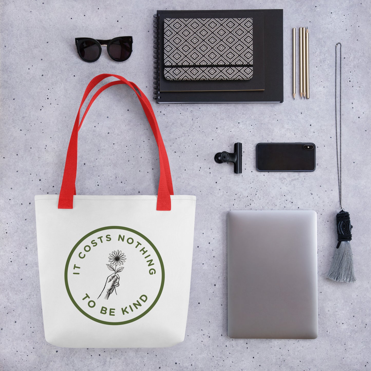 It costs nothing to be kind tote bag