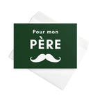 Pour mon Père Greeting card by La Vie Bien