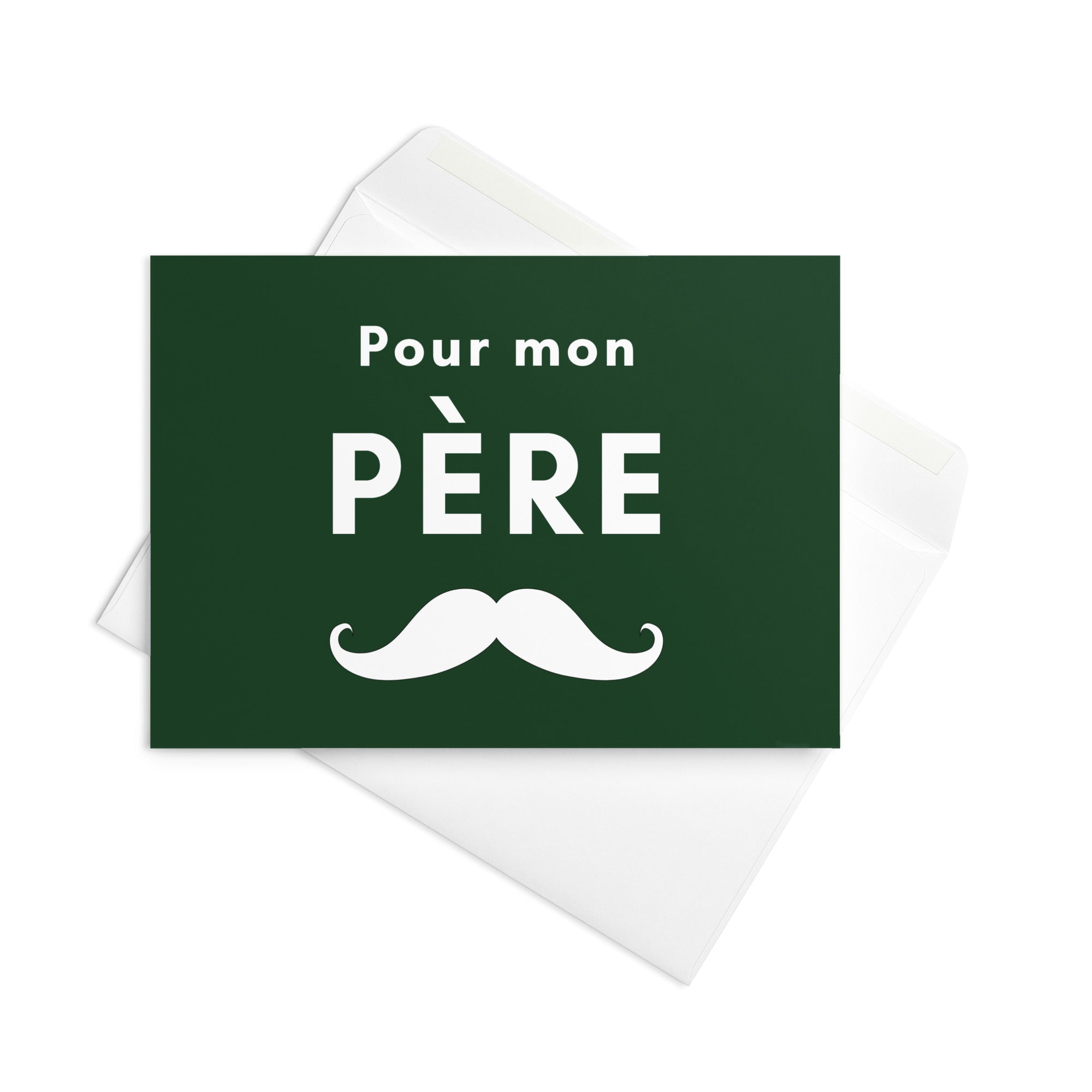 Pour mon Père Greeting card
