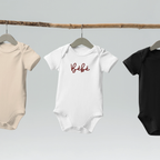 Bébé embroidered Organic cotton baby one piece by La Vie Bien