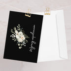 Wyrazy Współczucia Polish sympathy Greeting card by La Vie Bien