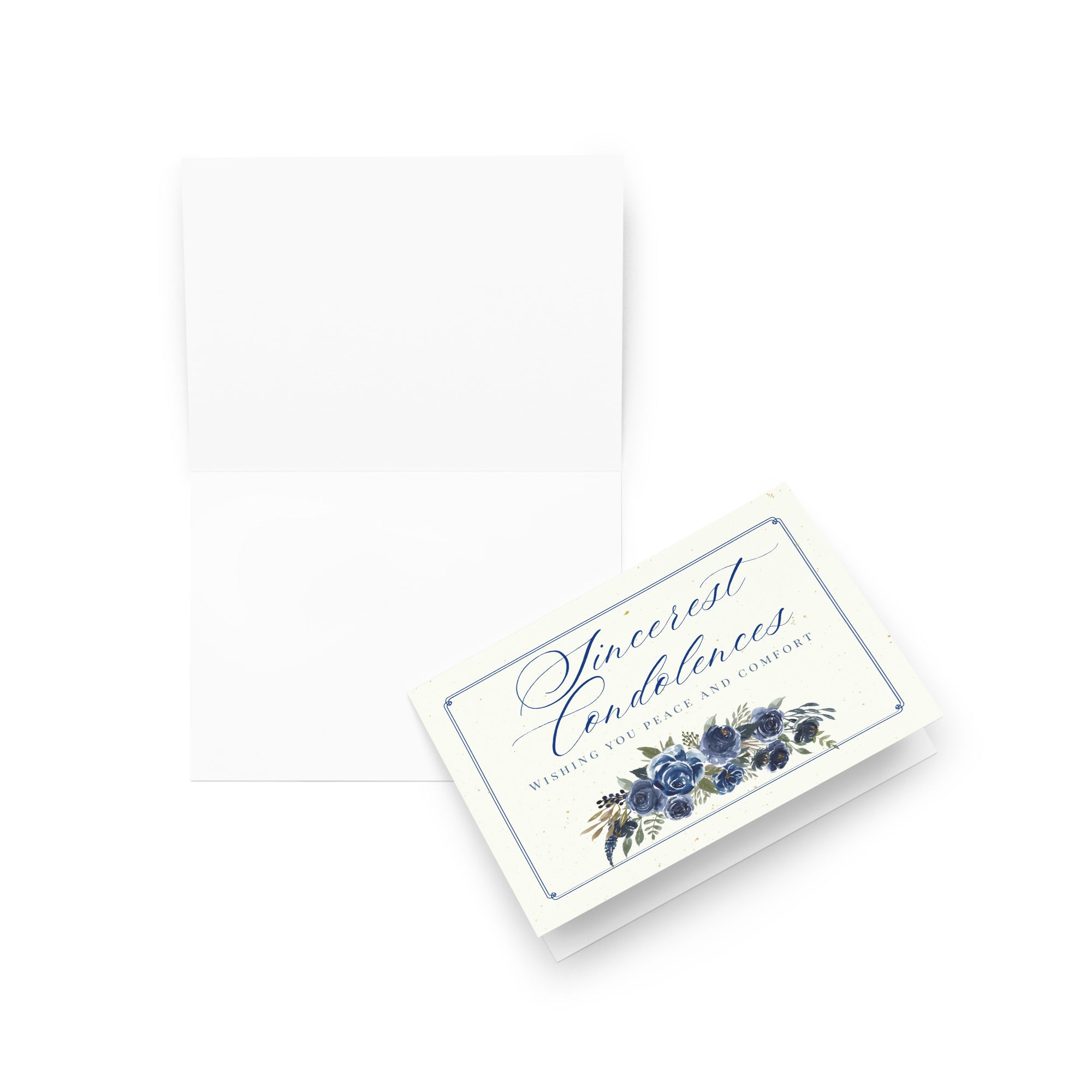 Sincerest Condolences Greeting card