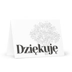 Dziękuję Polish Greeting card by La Vie Bien