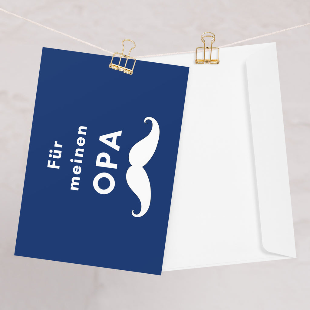 Für meinen Opa Greeting card