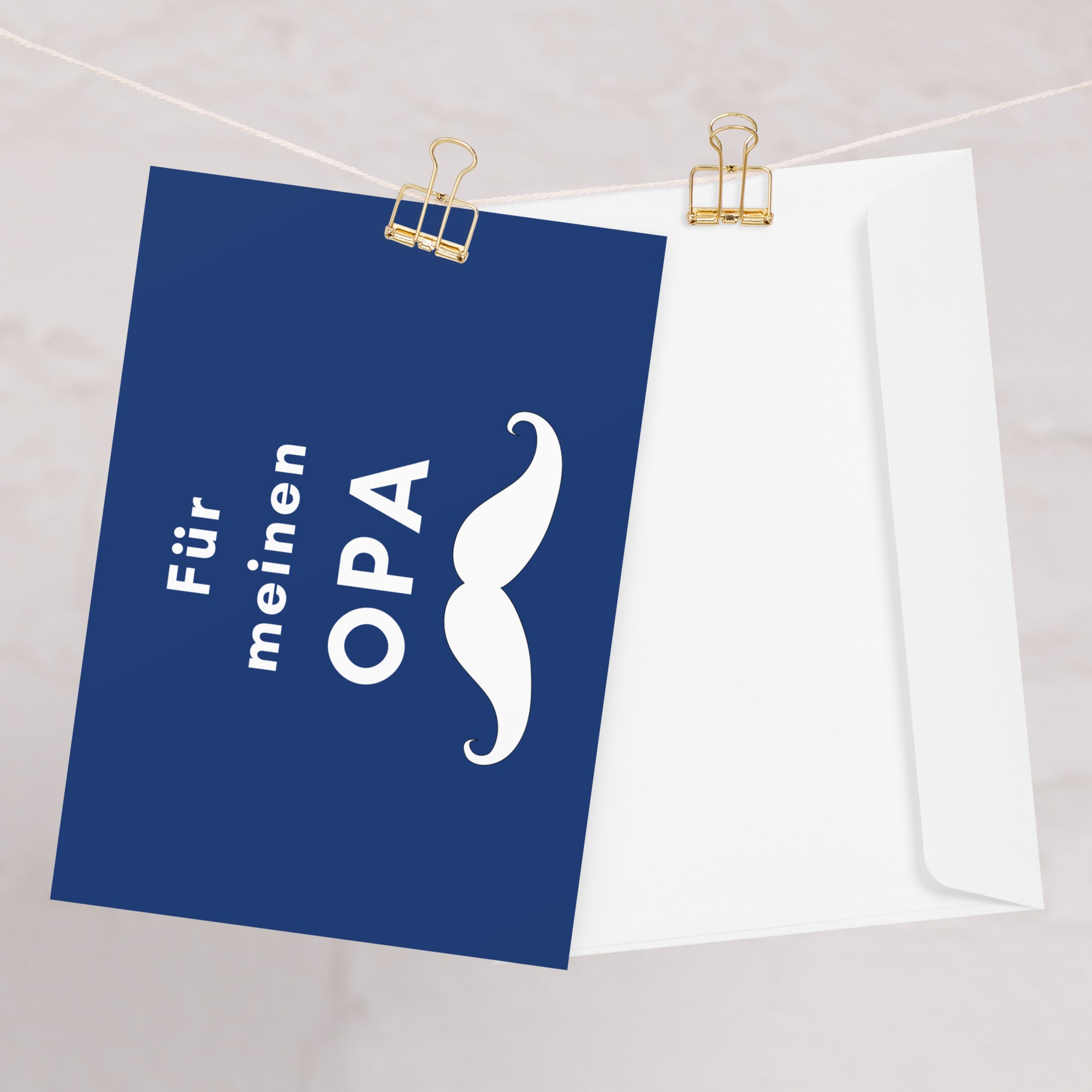 Für meinen Opa Greeting card