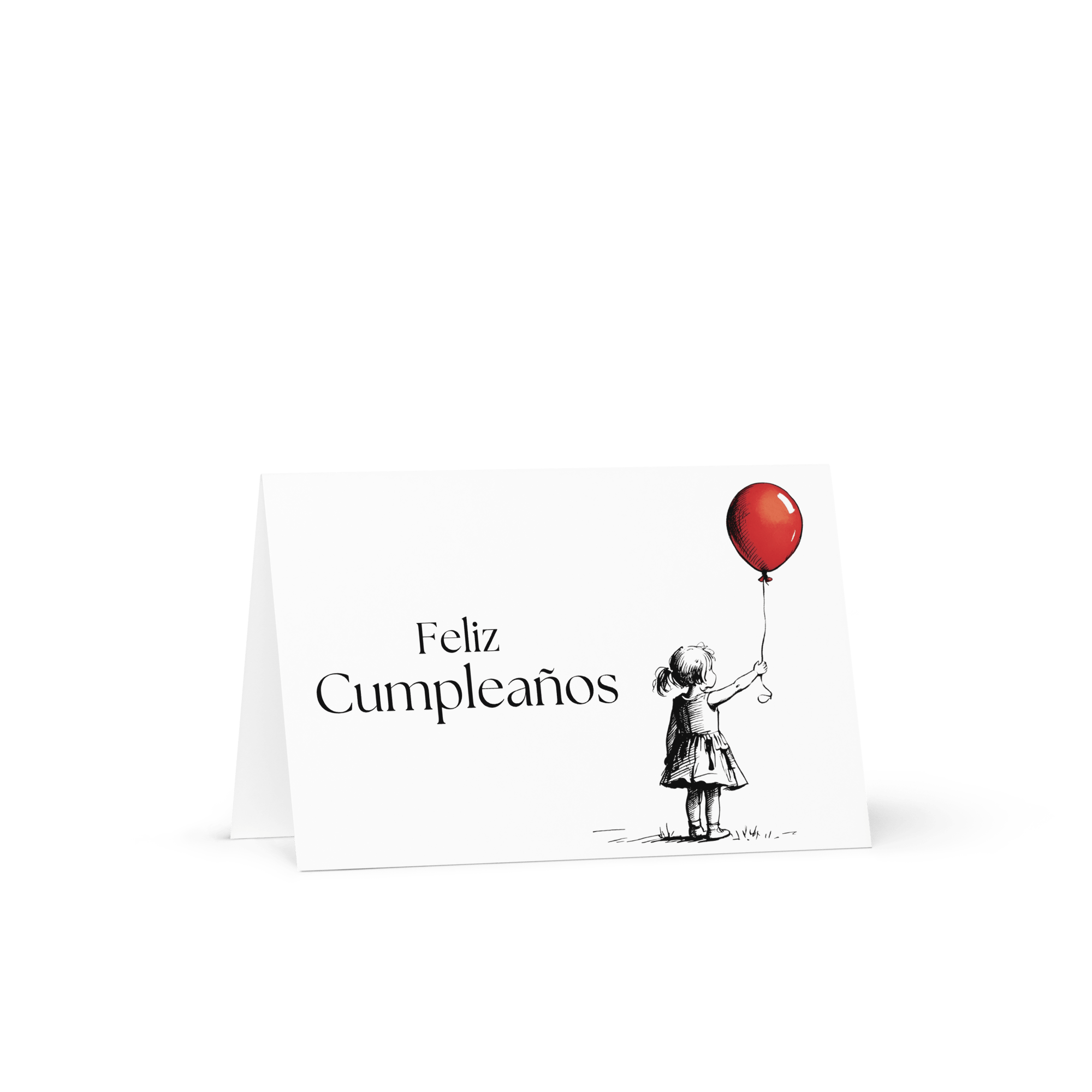 Feliz cumpleaños Spanish Birthday Greeting card