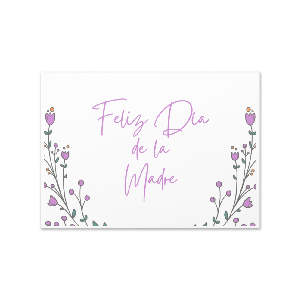 Feliz Día de la Madre Greeting card, Mother's day