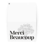 Merci beaucoup Greeting card by La Vie Bien