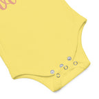 Hallo Welt Baby short sleeve one piece by La Vie Bien