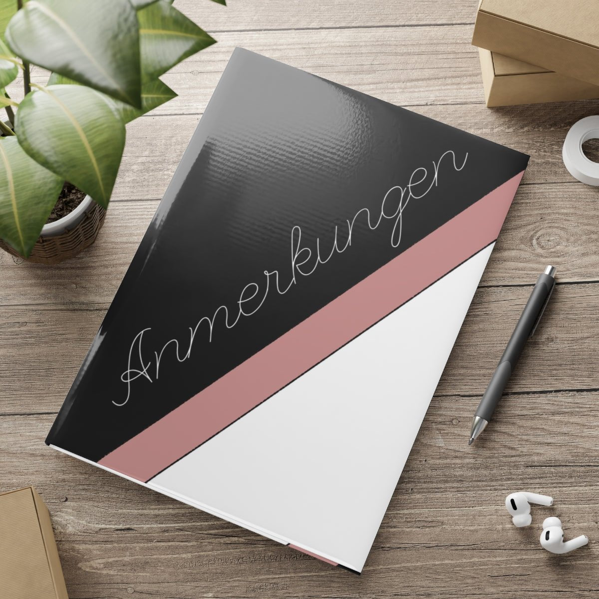 Anmerkungen Hardcover puffy Notebook