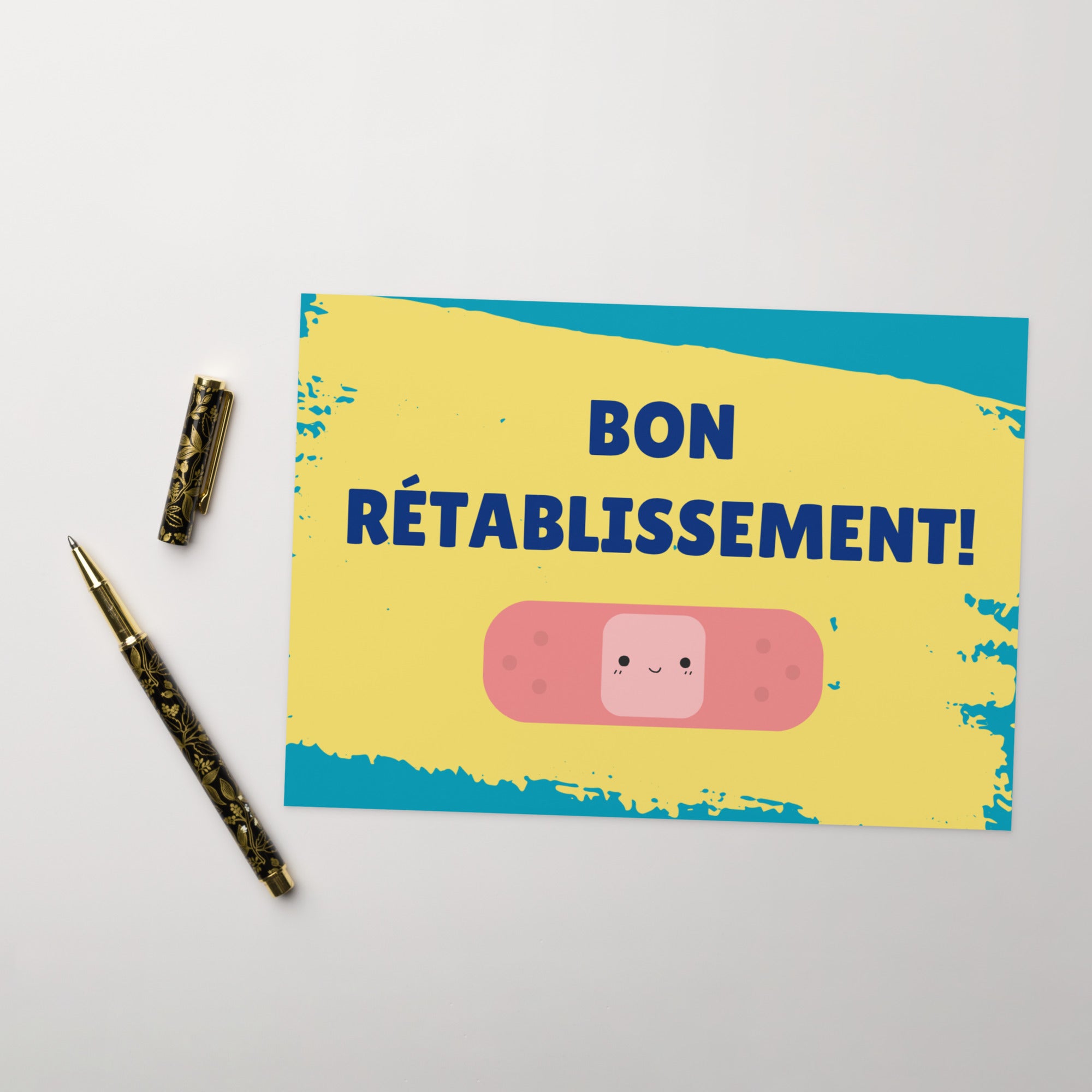 Bon rétablissement Greeting card