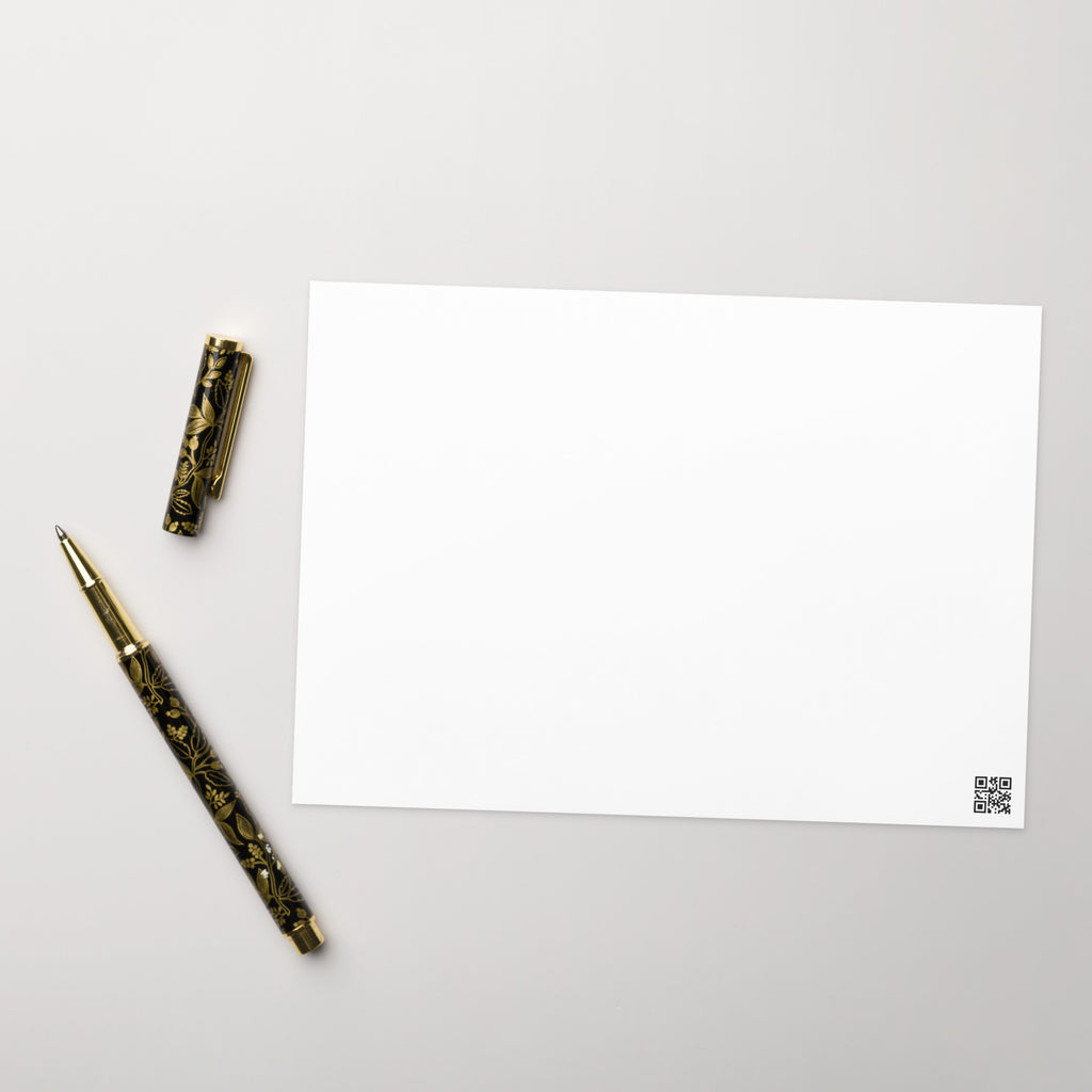 Tu nous manqueras Greeting card