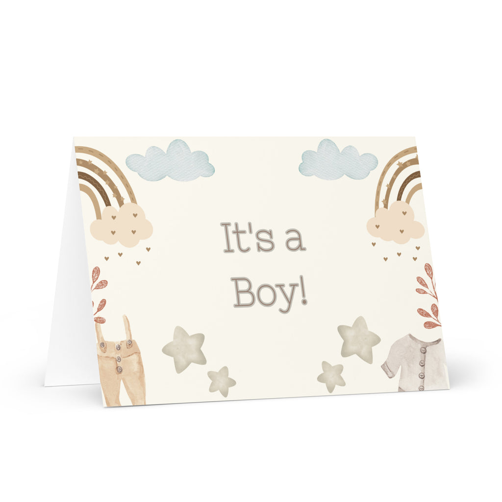 It's a boy Greeting card