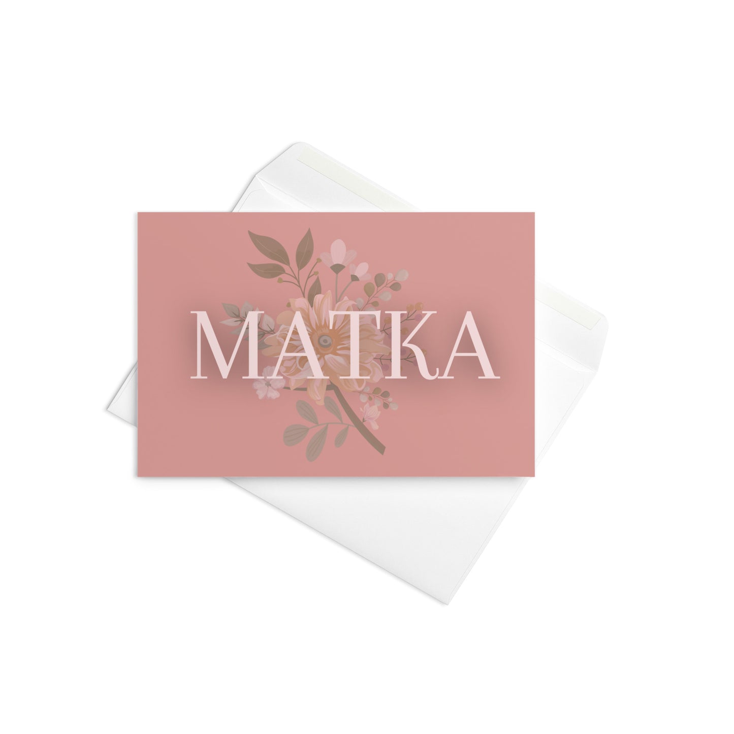 Matka Greeting card