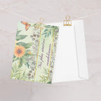 Nos plus sincères condoléances sympathy card by La Vie Bien