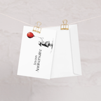 Joyeux anniversaire Greeting card by La Vie Bien