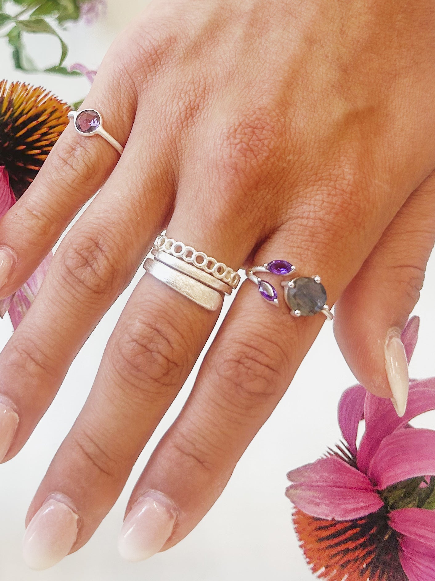 The Bloom Ring - Silver