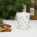 Parisian vibes Latte mug by La Vie Bien