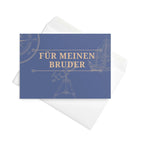 Für meinen bruder Greeting card by La Vie Bien