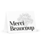 Merci beaucoup Greeting card by La Vie Bien