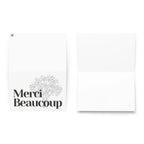 Merci beaucoup Greeting card by La Vie Bien