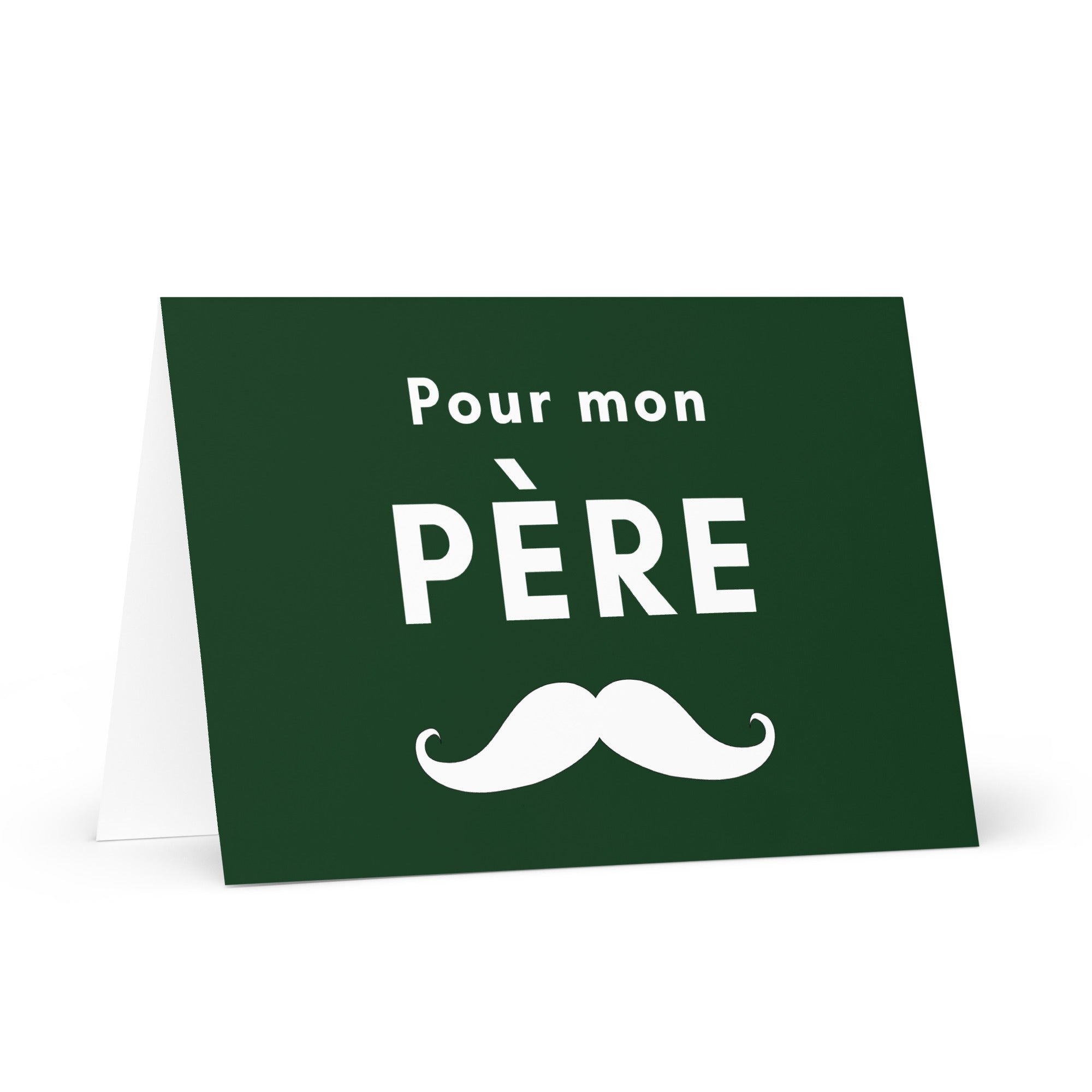 Pour mon Père Greeting card
