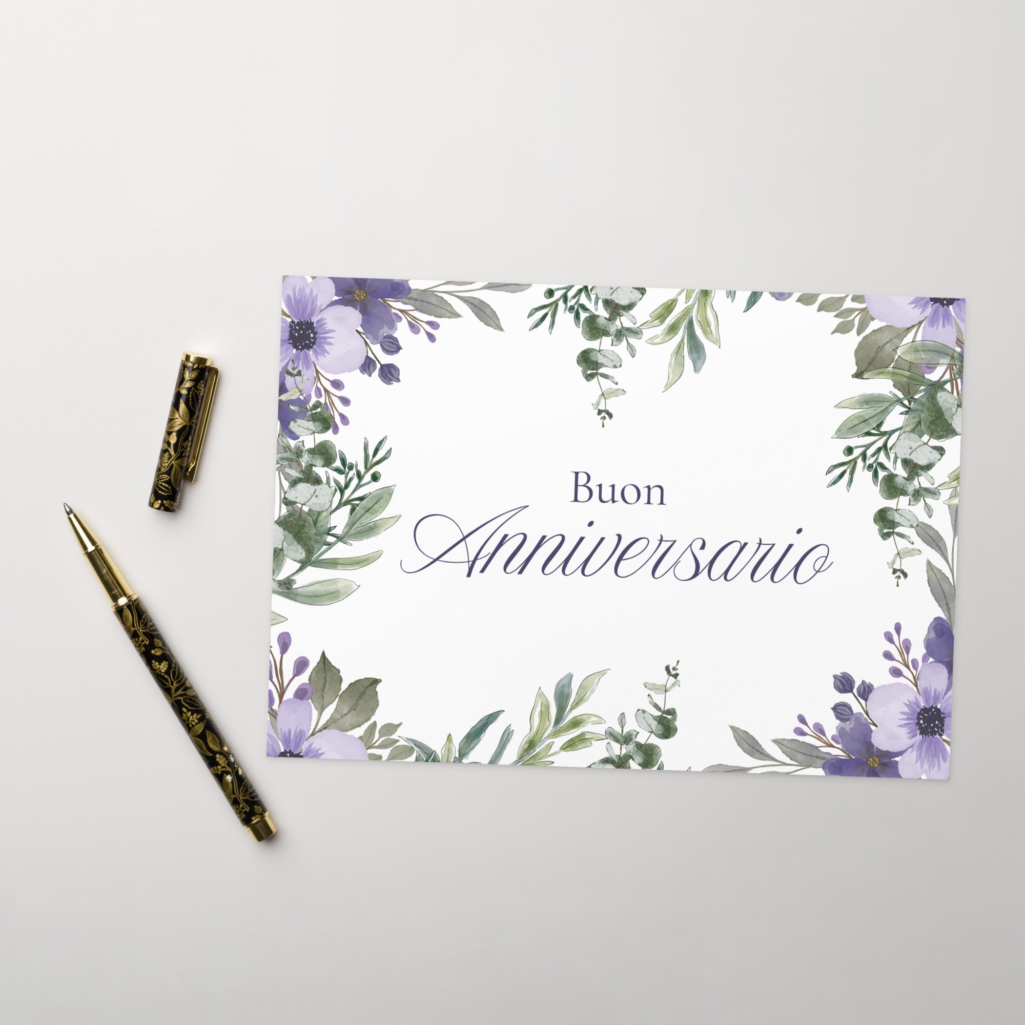 Buon anniversario Greeting card