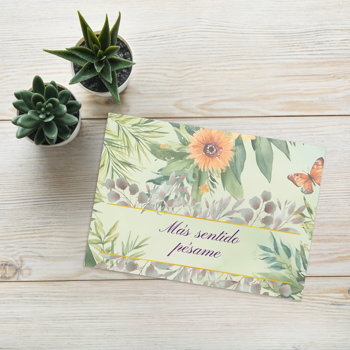 Más sentido pésame sympathy card