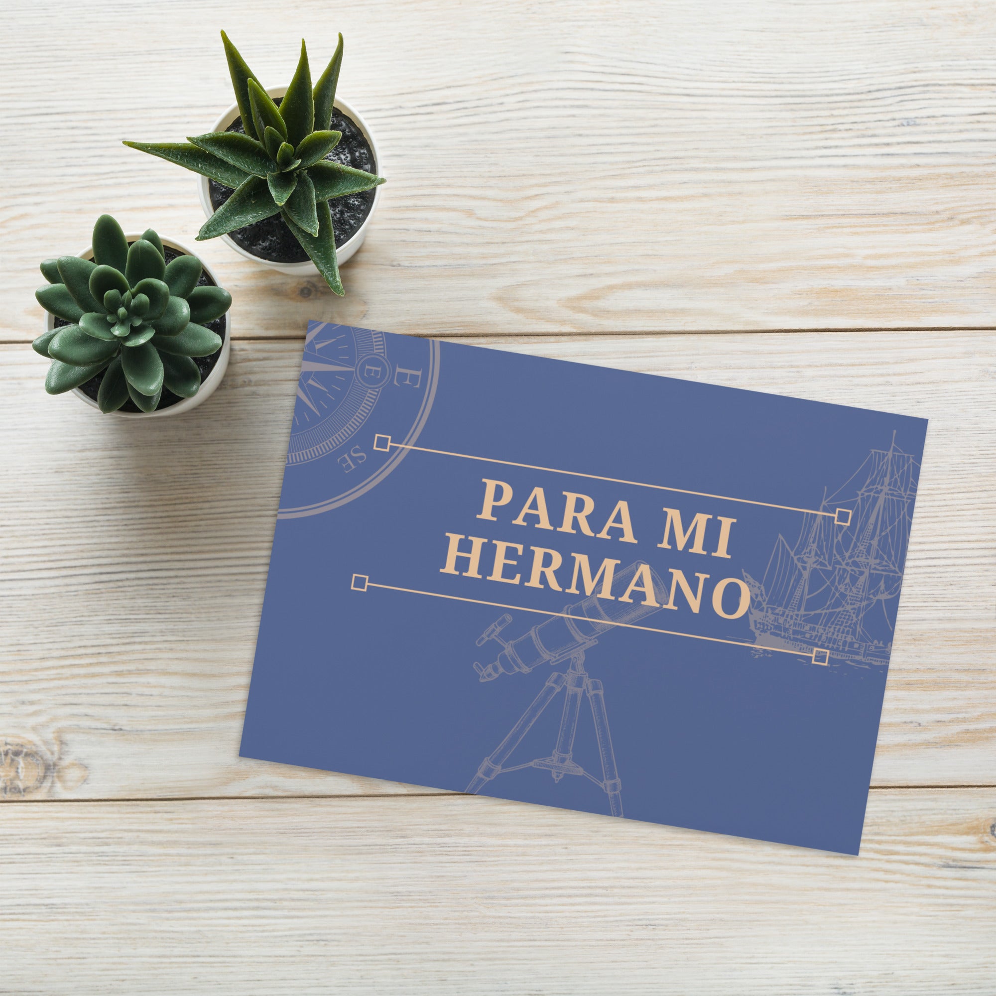Para mi hermano Greeting card