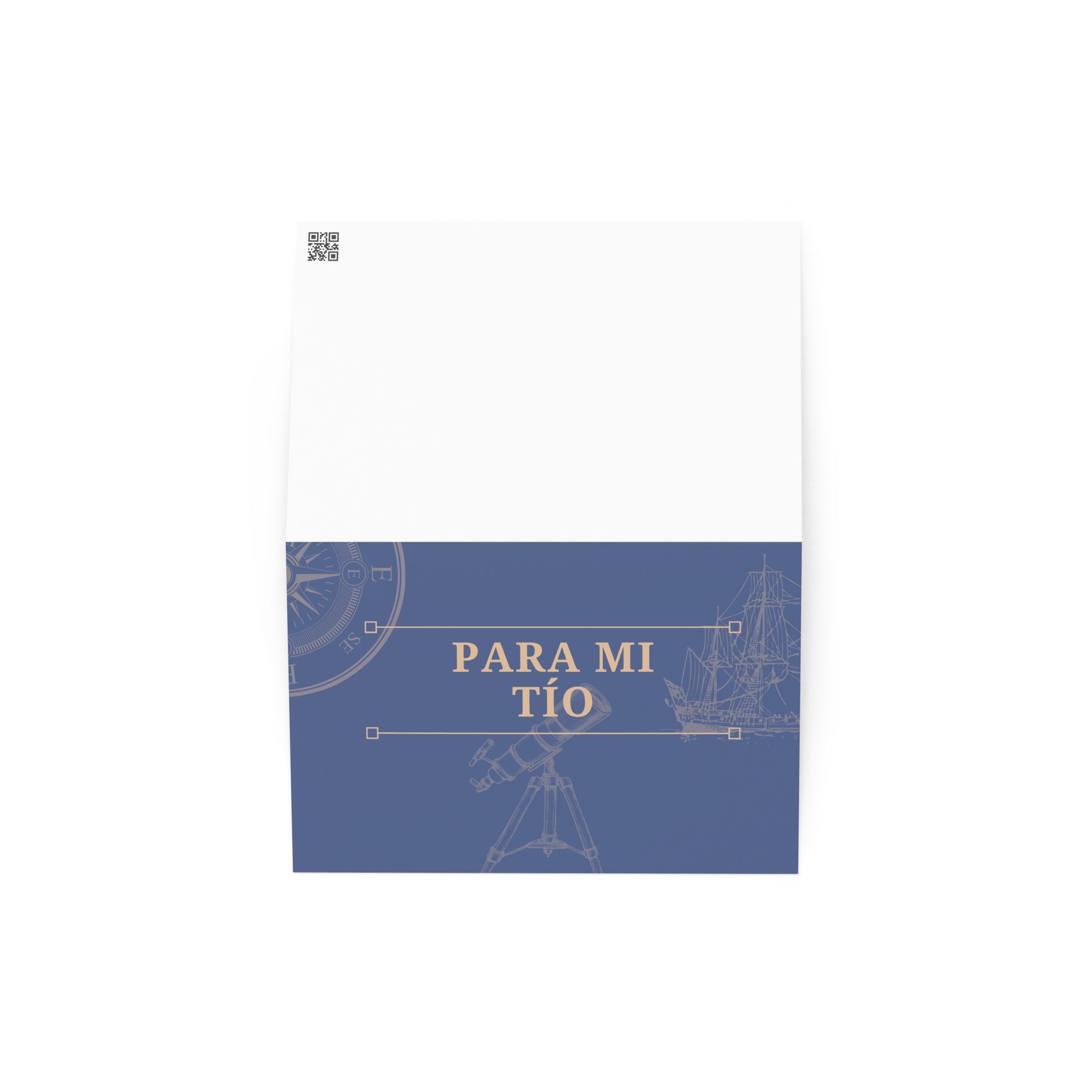 Para mi tío (for my uncle) Greeting card