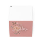 Pink floral Mom Greeting card by La Vie Bien