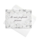 Mi más profundo pésame sympathy card by La Vie Bien