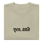 Yes, and Oversized faded t-shirt by La Vie Bien