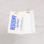 Będziemy tęsknić Greeting card by La Vie Bien