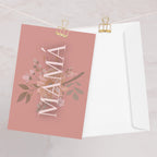 Mamá Greeting card by La Vie Bien